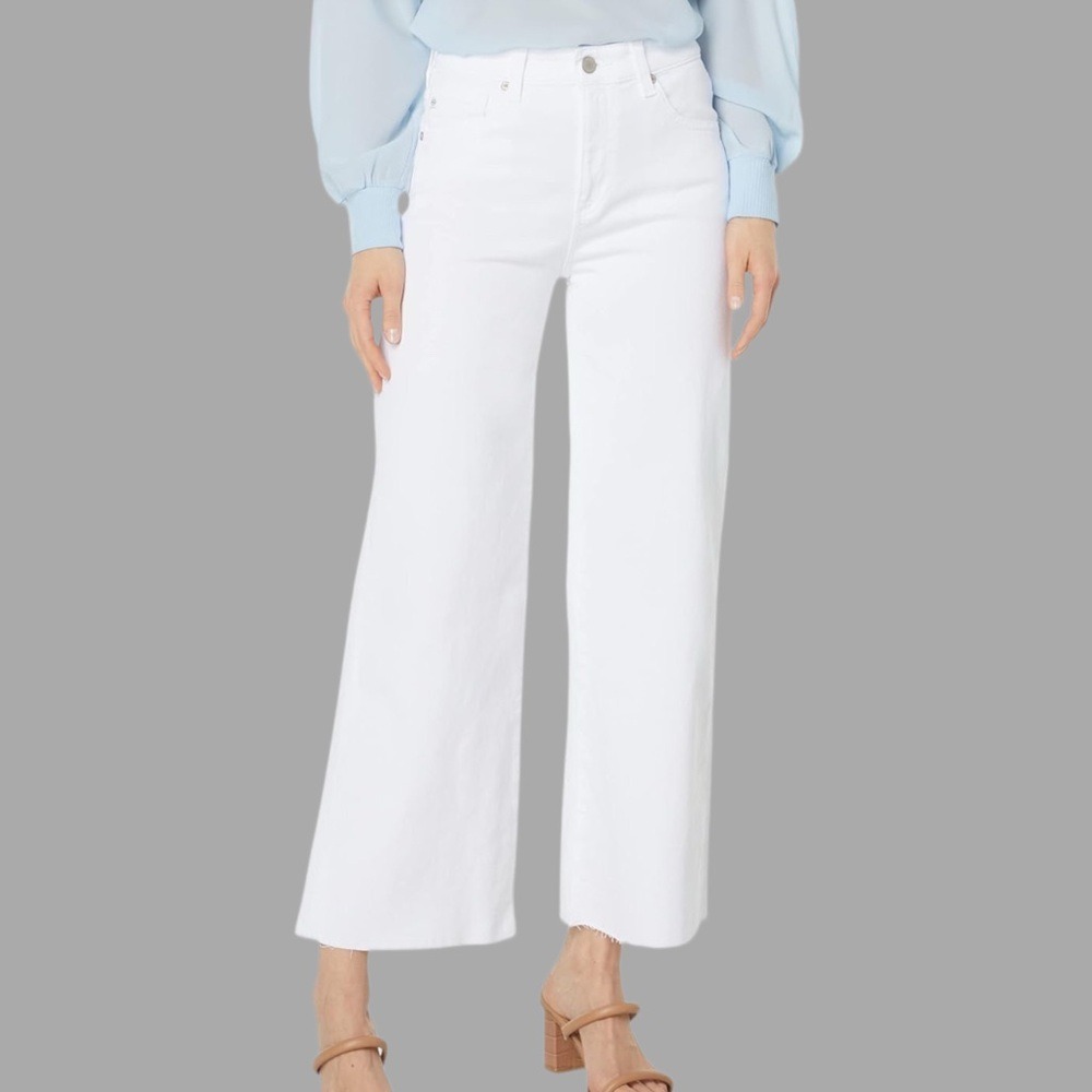 NWT AG Adriano Goldschmied Kinsley High Rise Crop Boot‎ Jean - Soft Sand - 28